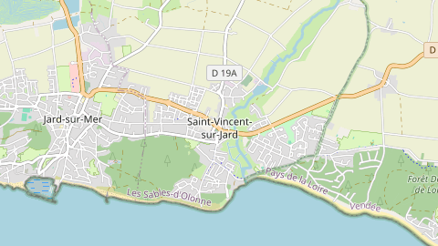 Carte de localisation de l'évènement