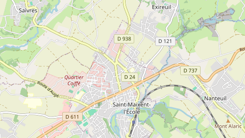 Carte de localisation de l'évènement