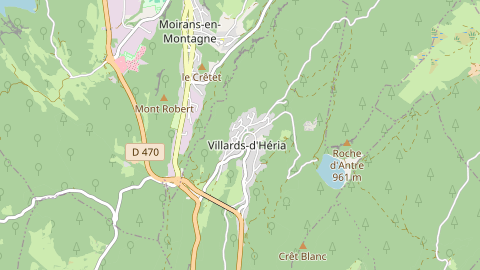 Carte de localisation de l'évènement