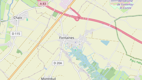 Carte de localisation de l'évènement