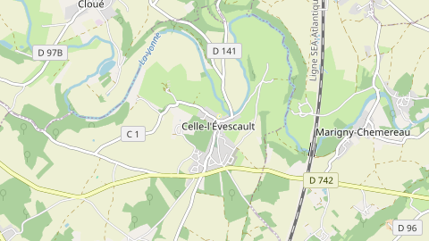 Carte de localisation de l'évènement