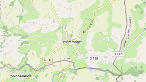 Carte de localisation de l'évènement