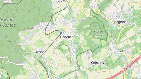 Carte de localisation de l'évènement