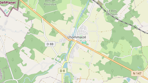 Carte de localisation de l'évènement