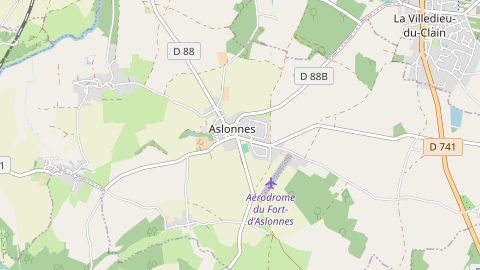 Carte de localisation de l'évènement