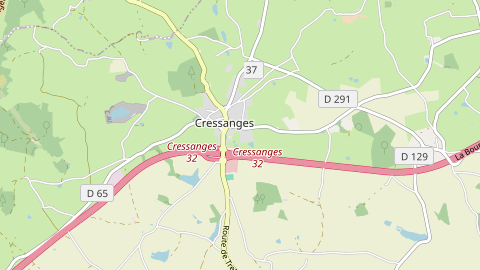 Carte de localisation de l'évènement