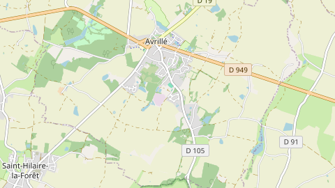Carte de localisation de l'évènement