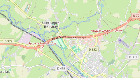 Carte de localisation de l'évènement