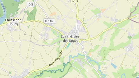 Carte de localisation de l'évènement