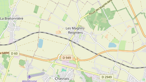 Carte de localisation de l'évènement