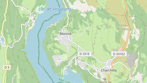 Carte de localisation de l'évènement
