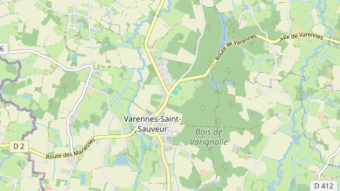 Carte de localisation de l'évènement