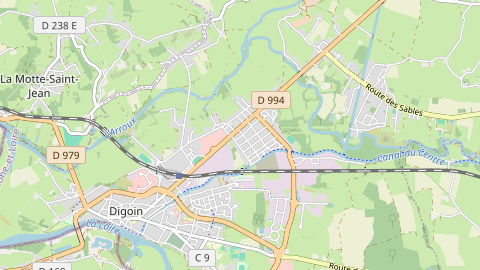 Carte de localisation de l'évènement