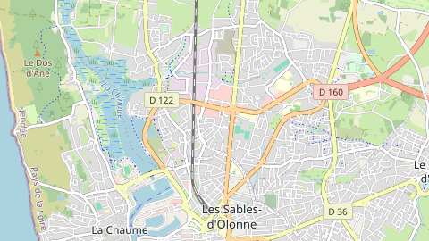 Carte de localisation de l'évènement