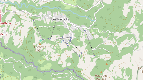 Carte de localisation de l'évènement