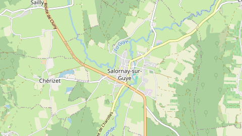 Carte de localisation de l'évènement