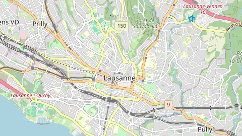 Carte de localisation de l'évènement