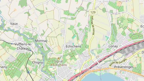 Carte de localisation de l'évènement