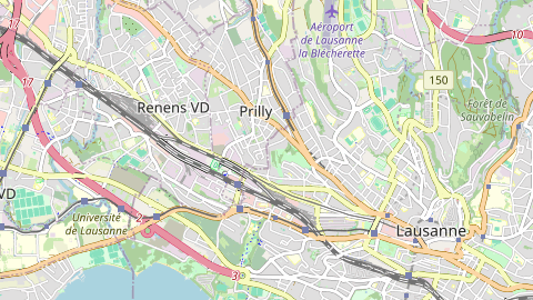 Carte de localisation de l'évènement