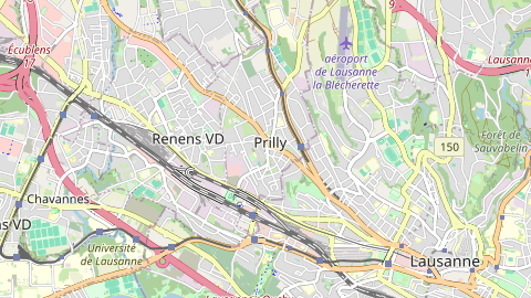 Carte de localisation de l'évènement
