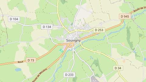 Carte de localisation de l'évènement