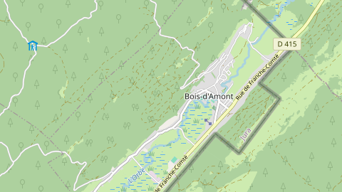 Carte de localisation de l'évènement