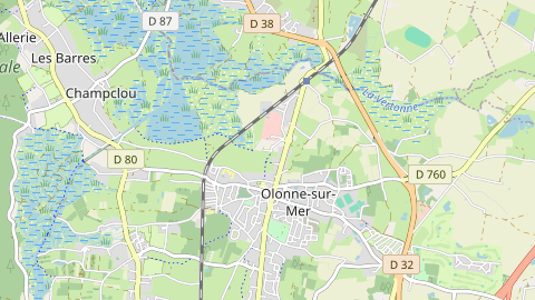 Carte de localisation de l'évènement