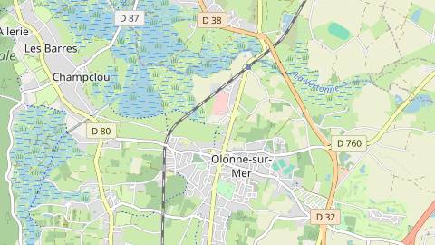 Carte de localisation de l'évènement