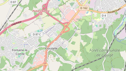 Carte de localisation de l'évènement