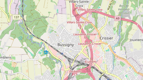 Carte de localisation de l'évènement