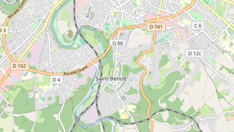 Carte de localisation de l'évènement