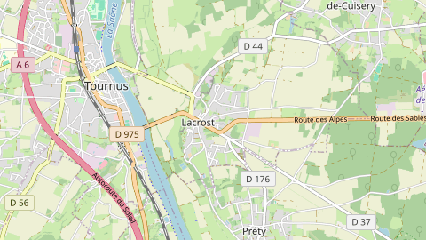 Carte de localisation de l'évènement