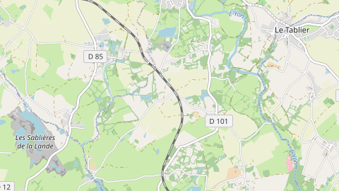 Carte de localisation de l'évènement