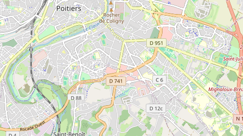 Carte de localisation de l'évènement
