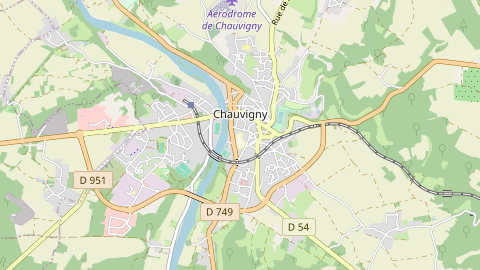 Carte de localisation de l'évènement