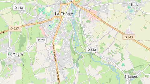 Carte de localisation de l'évènement