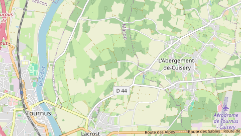 Carte de localisation de l'évènement