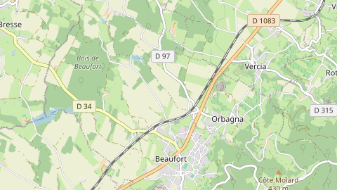 Carte de localisation de l'évènement
