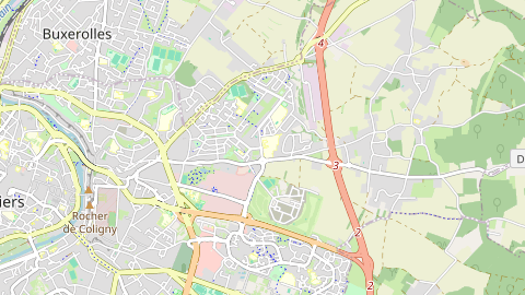 Carte de localisation de l'évènement