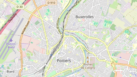 Carte de localisation de l'évènement