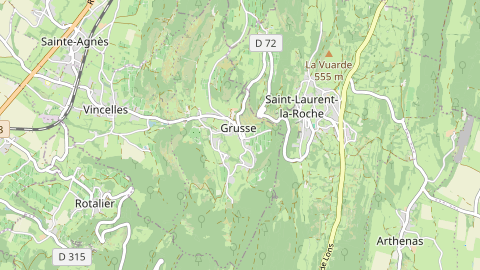Carte de localisation de l'évènement