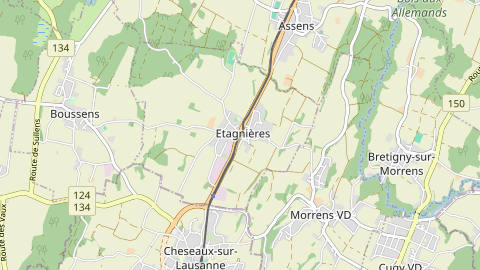 Carte de localisation de l'évènement