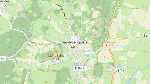 Carte de localisation de l'évènement