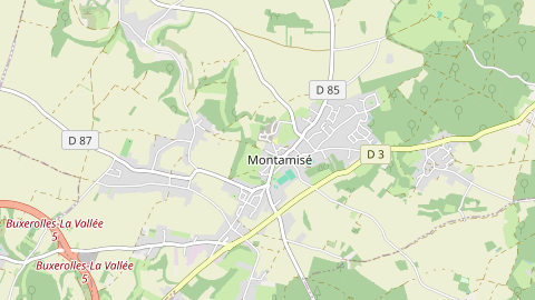 Carte de localisation de l'évènement