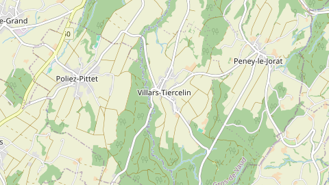 Carte de localisation de l'évènement