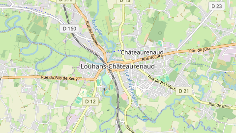 Carte de localisation de l'évènement