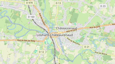 Carte de localisation de l'évènement