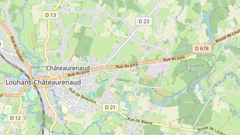 Carte de localisation de l'évènement