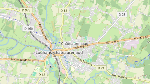 Carte de localisation de l'évènement