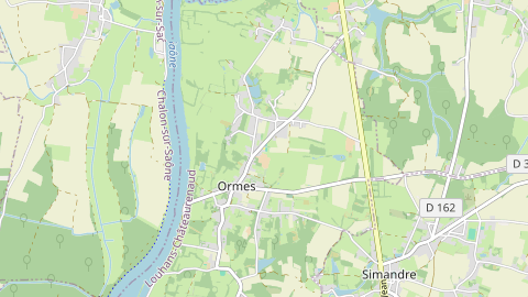 Carte de localisation de l'évènement